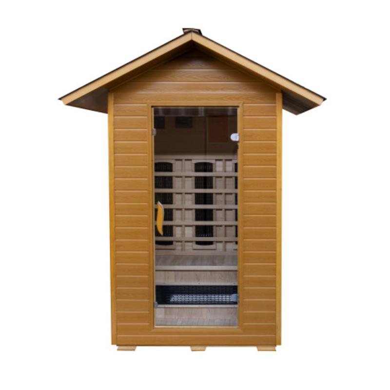 200D3 Burlington Infrared Sauna - front view