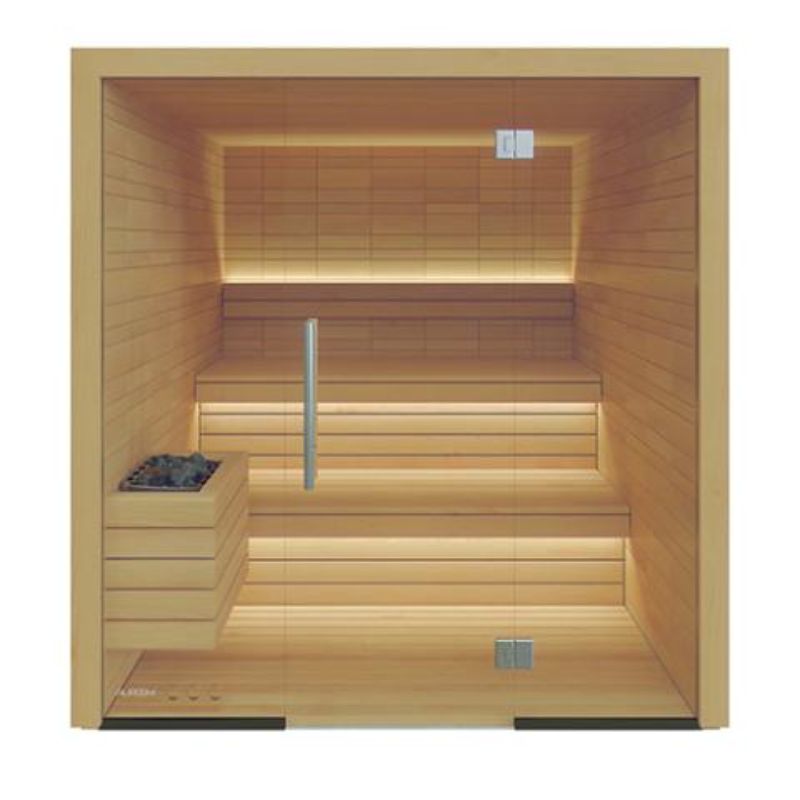 Auroom Electa | 2 - 6 Person, 48" x 71" Indoor Steam Sauna Kit