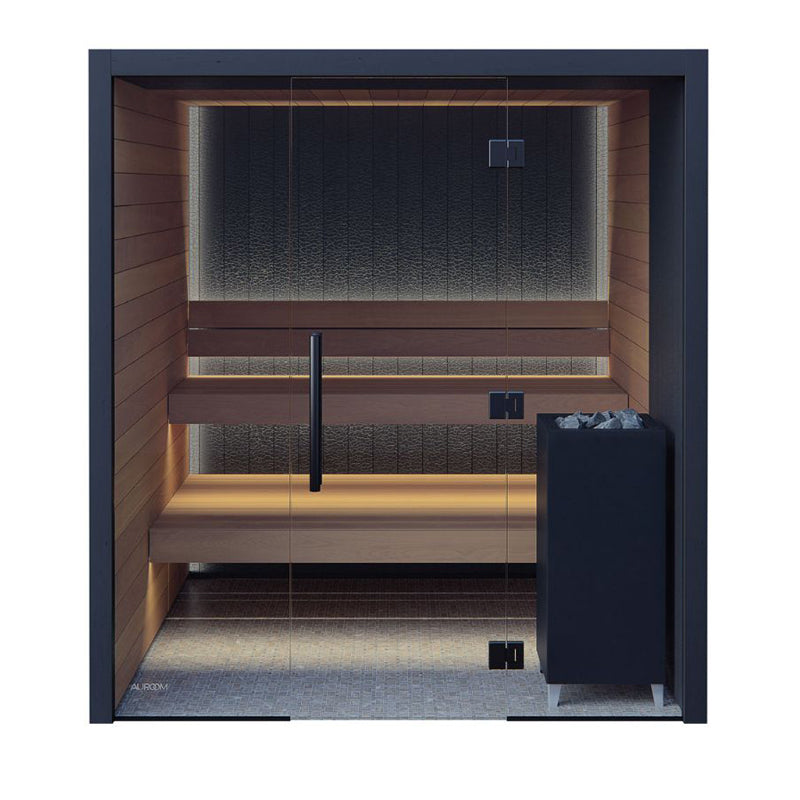 Auroom Vulcana Steam Sauna - front view