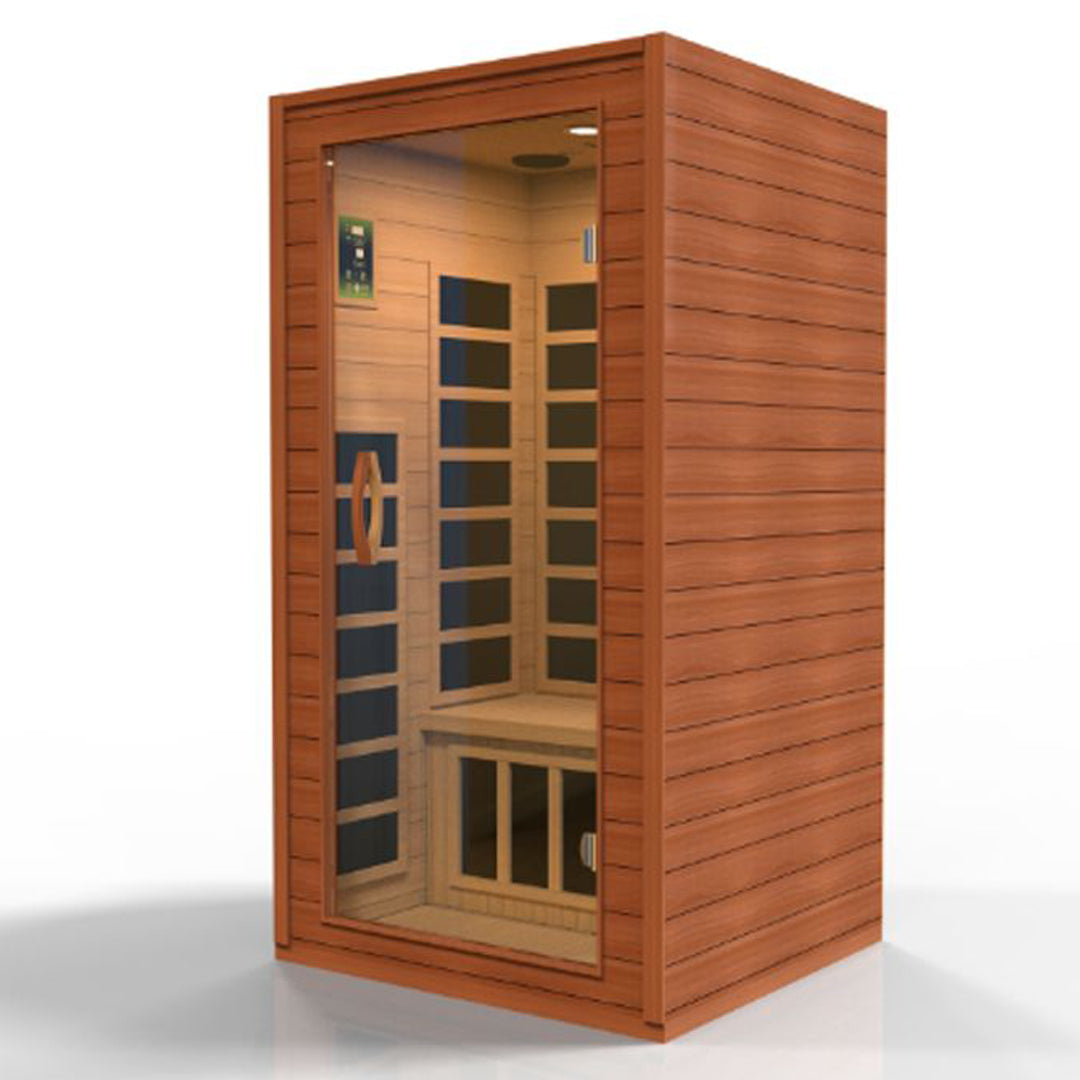 Avila Infrared Sauna DYN-6103-01 Dynamic Saunas - angle front