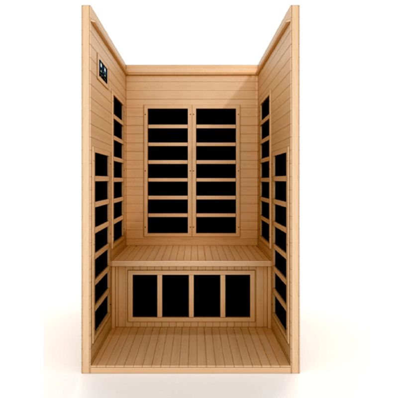 Gracia Low EMF DYN-6119-01 Dynamic Saunas - front cutaway