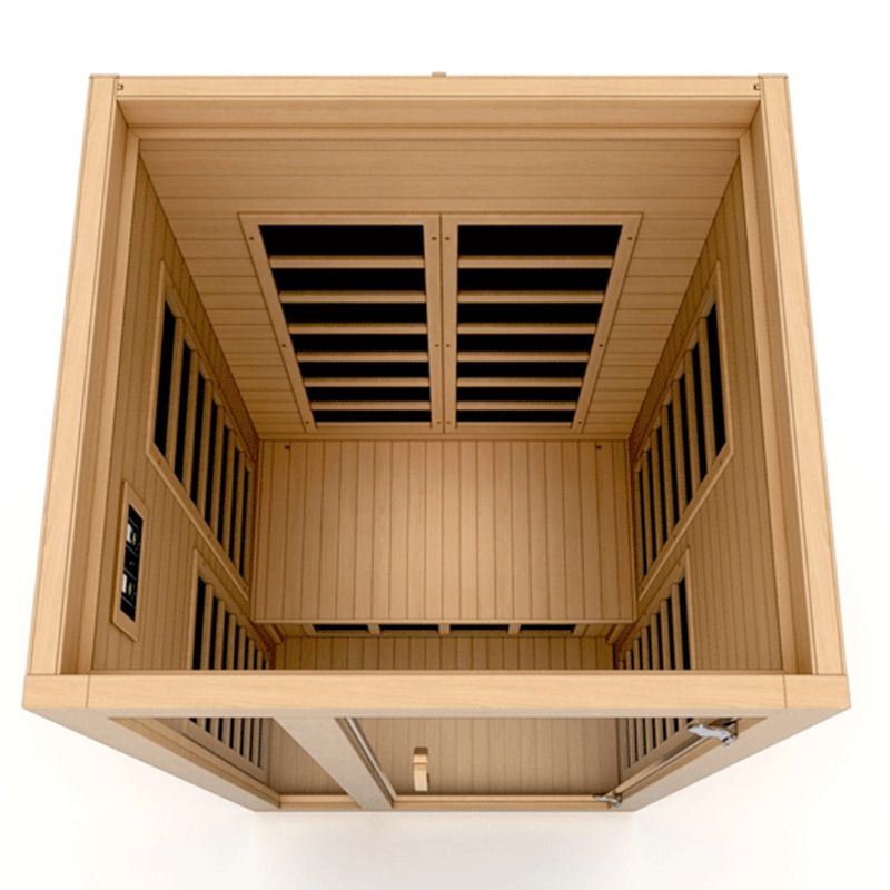 Garcia Low EMF DYN-6119-01 Dynamic Saunas - top view cutaway