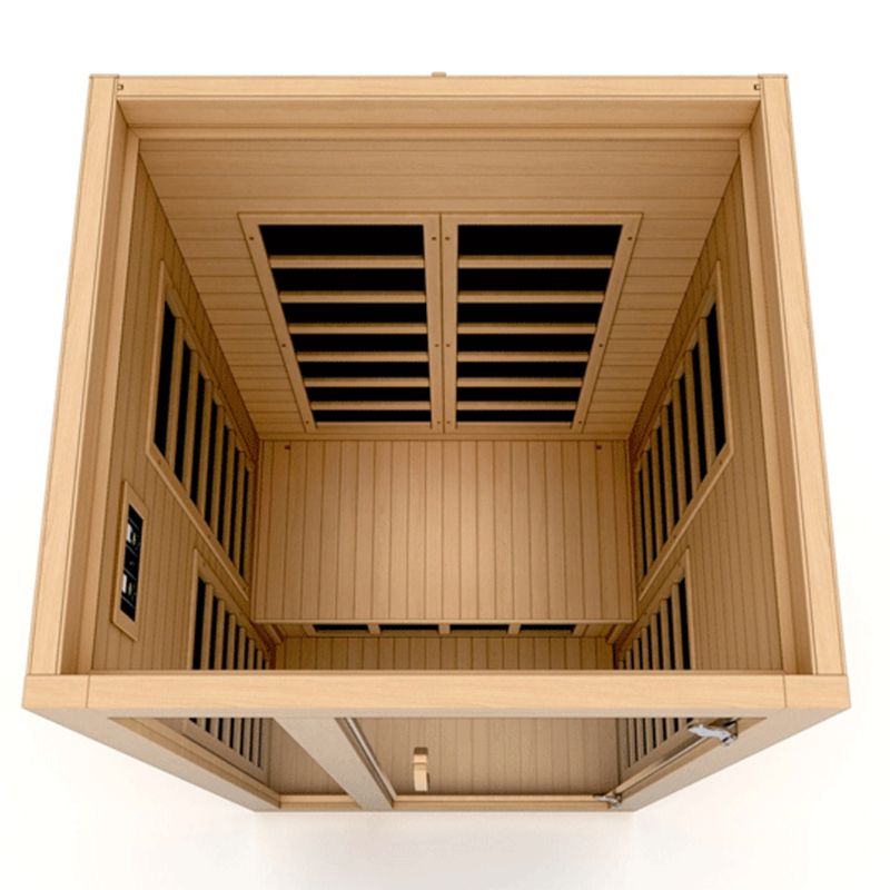 Gracia Low EMF DYN-6119-01 Dynamic Saunas - top view cutaway