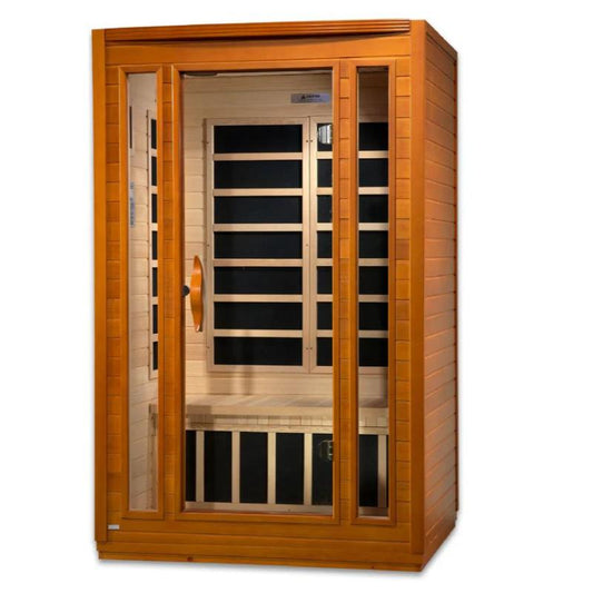 Dynamic Saunas San Marino Elite 2 Person Ultra Low EMF Far Infrared Sauna (Model DYN-6206-01)
