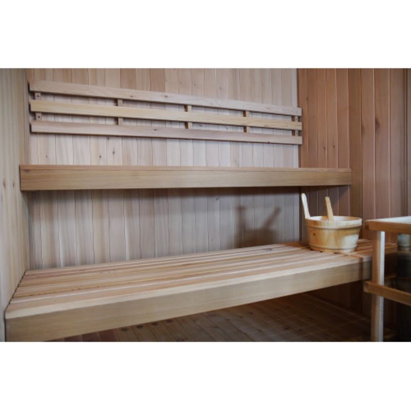 Charleston Indoor Traditional Steam Sauna HL400TN-interior bench
