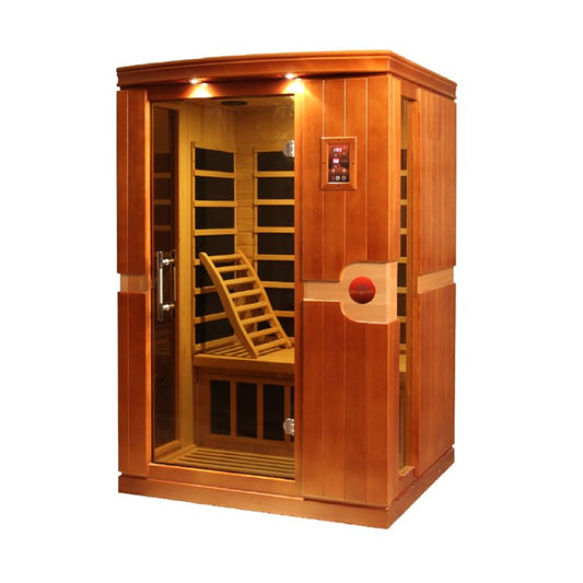 Dynamic Saunas Venice Elite DYN-6210-01 - angled front view