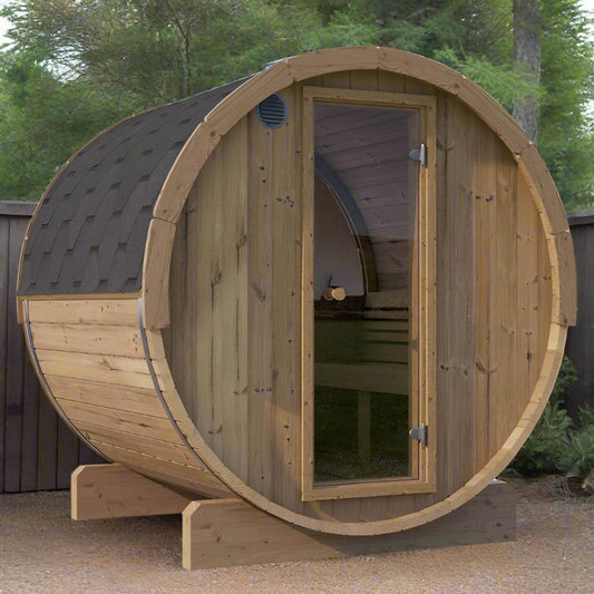 Backyard 4 Person barrel sauna