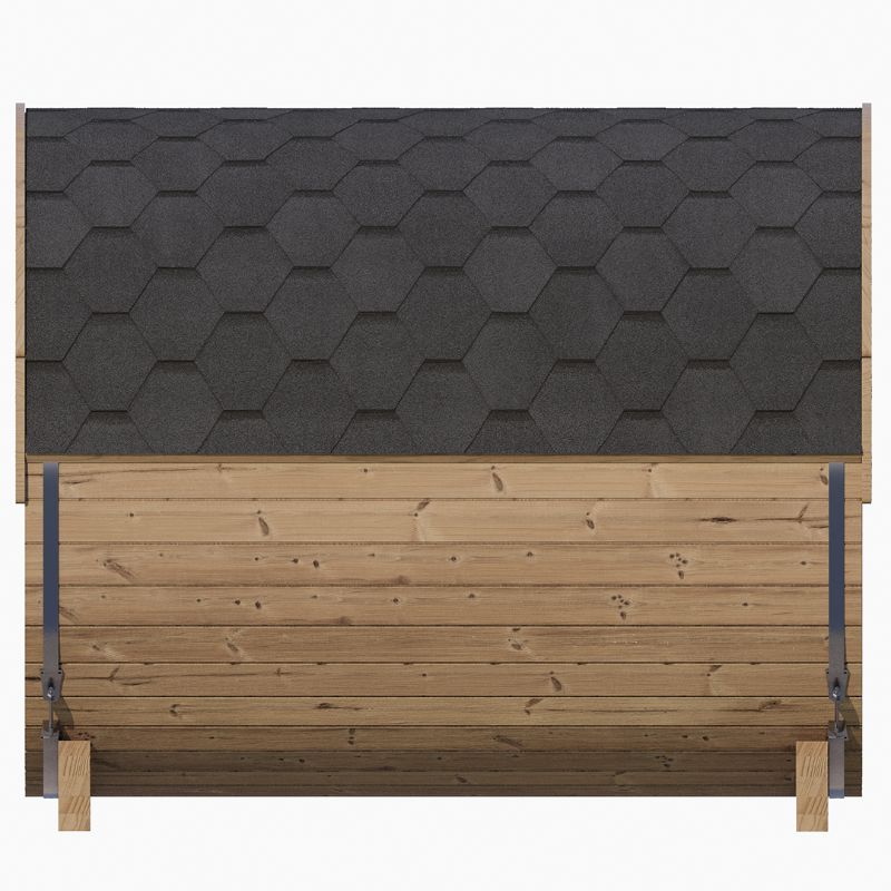 SaunaLife Ergo Barrel Sauna Model E8 | 6 Person