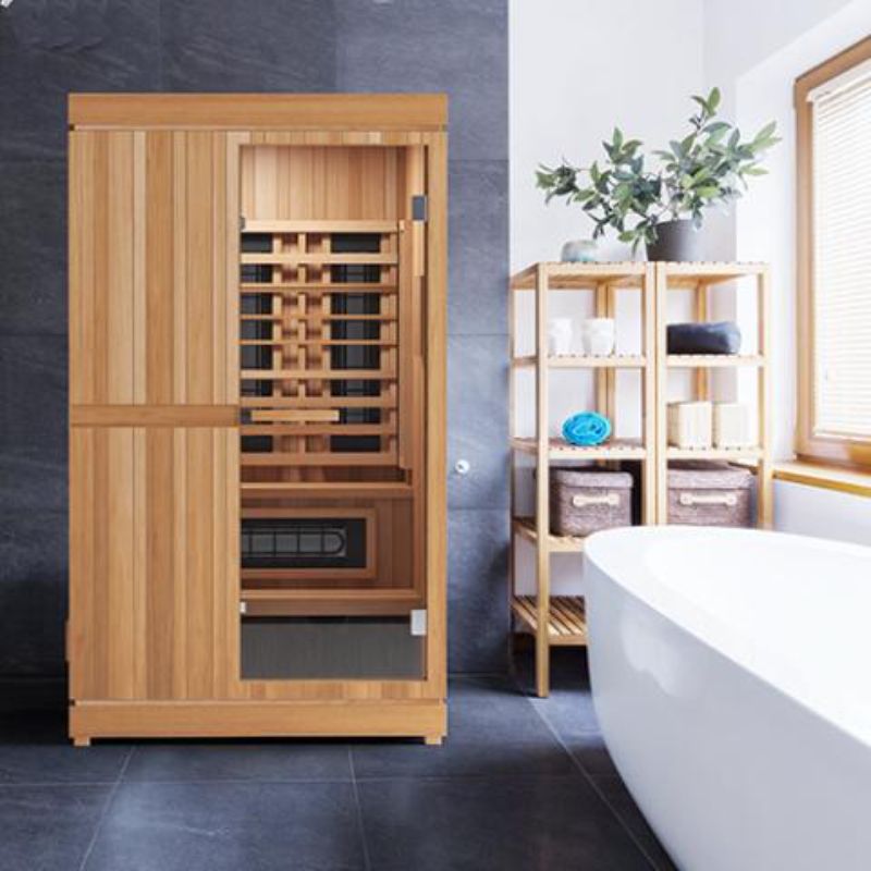 Finnmark Trinity 2-Person Hybrid Home Sauna with Infrared & Traditional Heat | FD-4