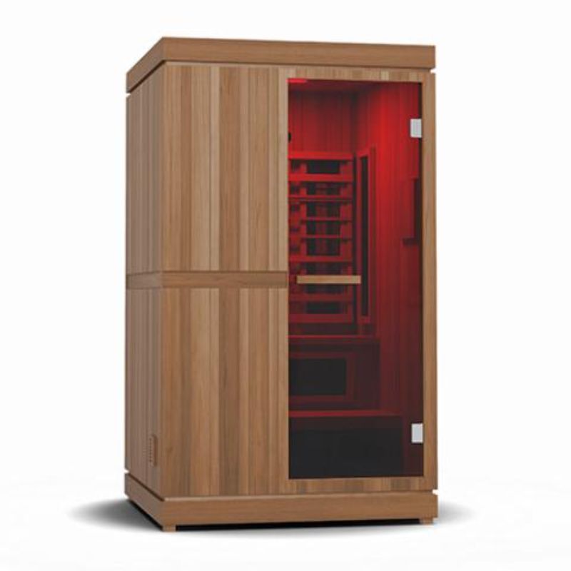 Finnmark Trinity 2-Person Hybrid Home Sauna - with red light