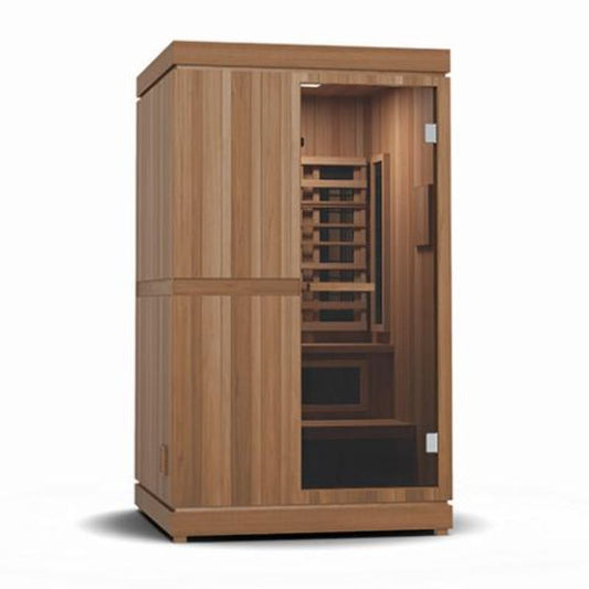 Finnmark Trinity 2-Person Hybrid Home Sauna with Infrared & Traditional Heat | FD-4