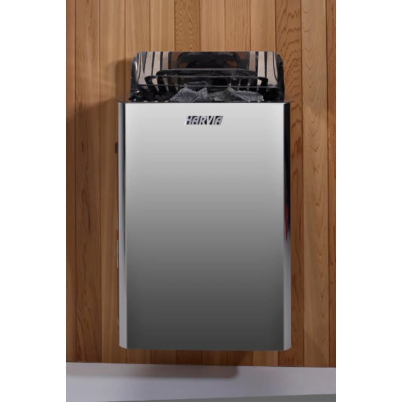 Golden Designs Hanko Edition Traditional Sauna - Wall install Harvia heater