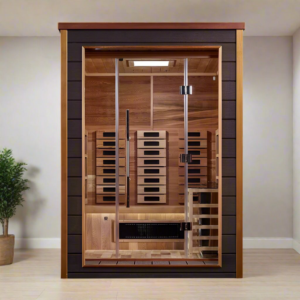 Nora 2 Person Hybrid Sauna