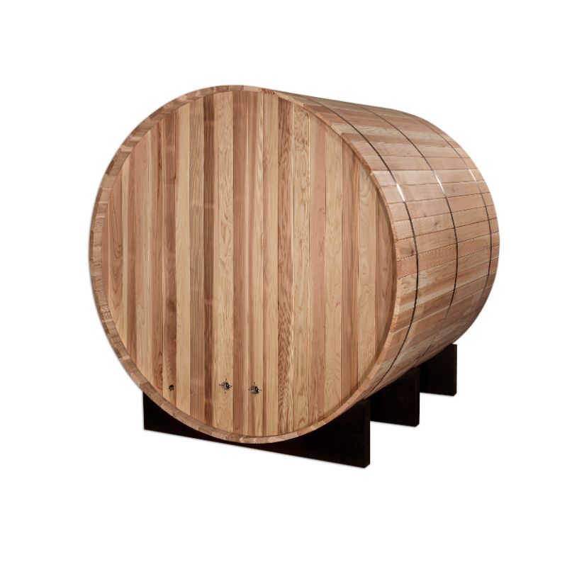 Golden Designs - Arosa Barrel Sauna GDI-B004-01 | 4 Person