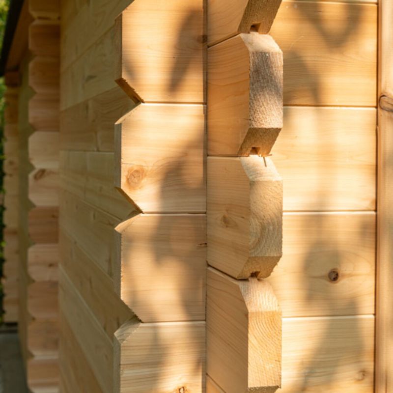 Georgian Outdoor Sauna with Changeroom - 6 Person | Dundalk CTC88CW