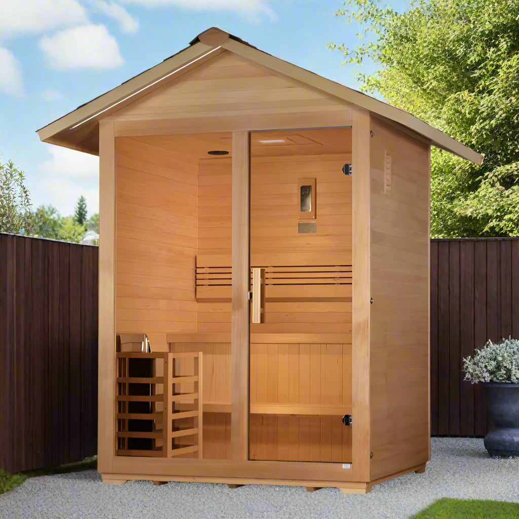 Alberg 3 Person Outdoor Steam Sauna