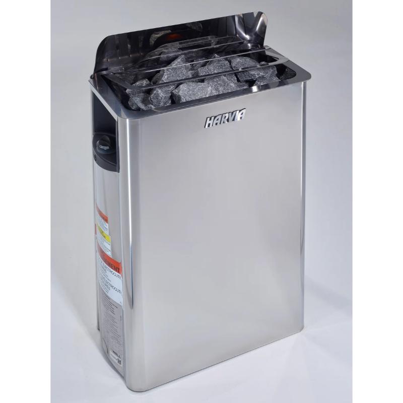 Alberg 3 Person Outdoor Steam Sauna - Harvia sauna heater