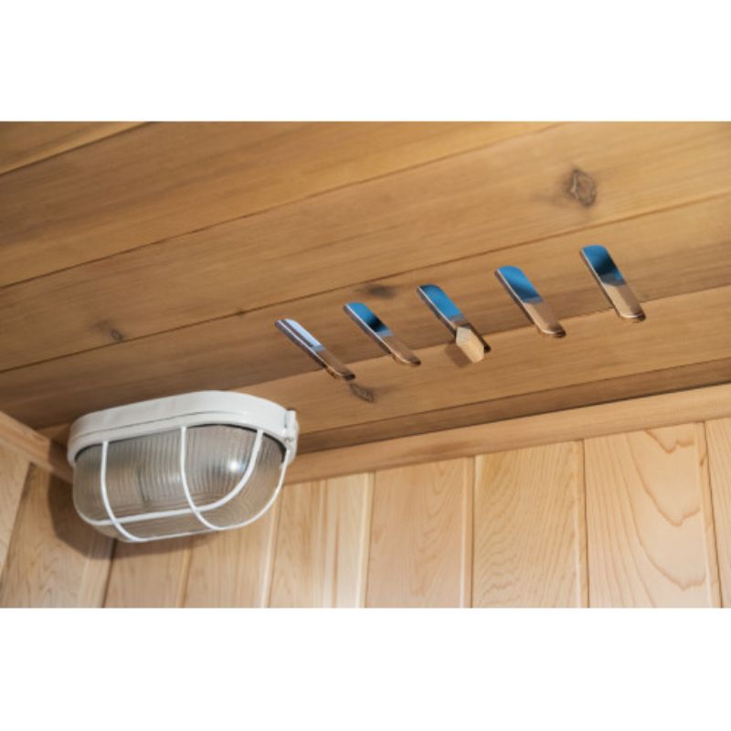 Aston home steam sauna roof vent and light