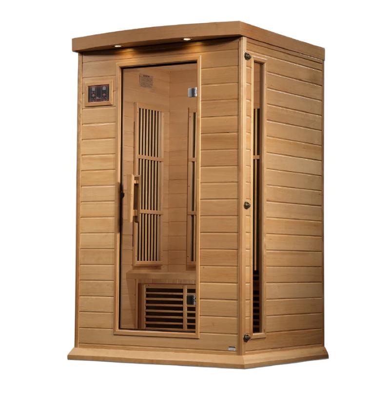 Maxxus 2 Person Sauna - MX-J206-01 ZF | Near Zero, Indoor FAR Infrared Sauna