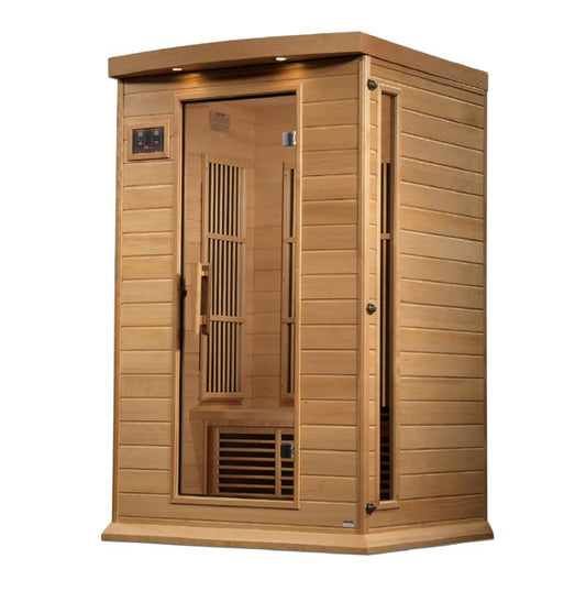 Maxxus 2 Person Sauna - MX-J206-01 ZF | Near Zero, Indoor FAR Infrared Sauna