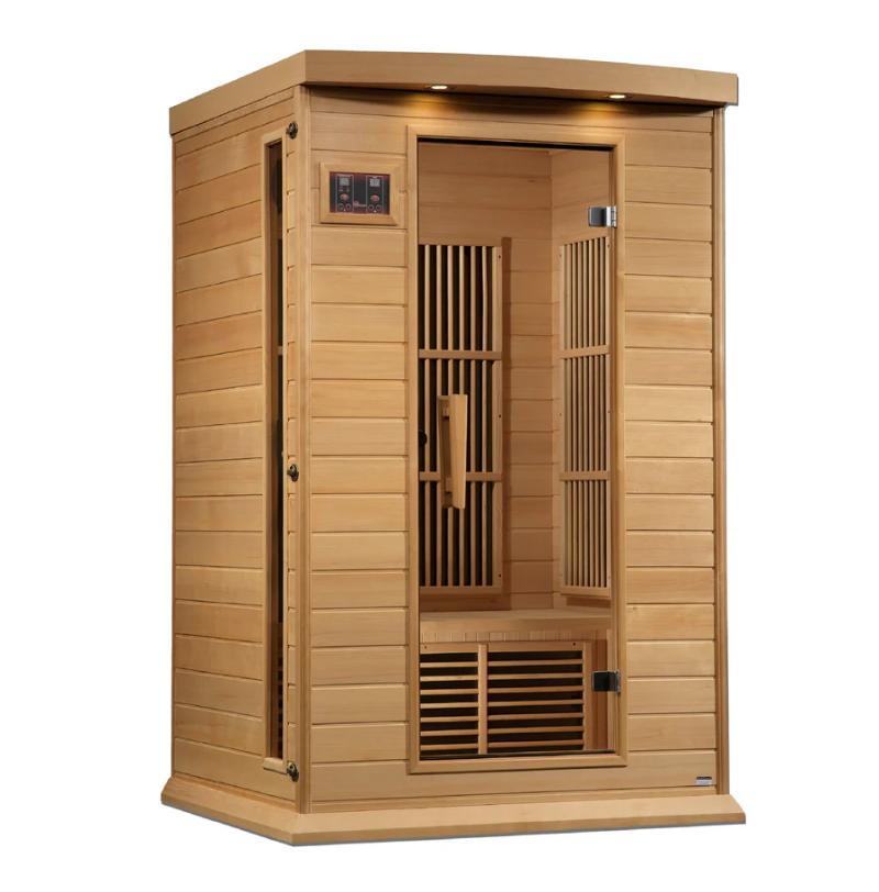 Maxxus 2 Person Sauna - MX-J206-01 ZF | Near Zero, Indoor FAR Infrared Sauna