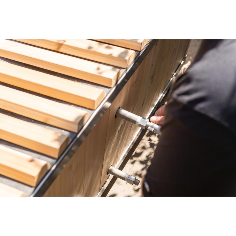 Polar Cold Plunge Tub-water drain spout