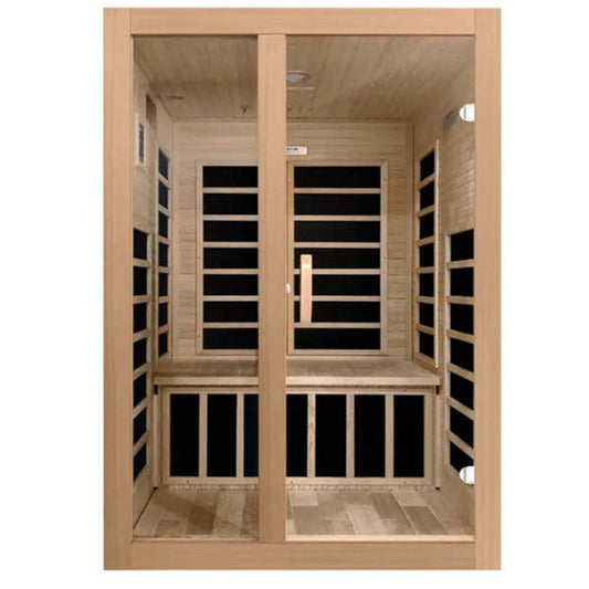 Santiago DYN-6209-02 Infrared Sauna - front view