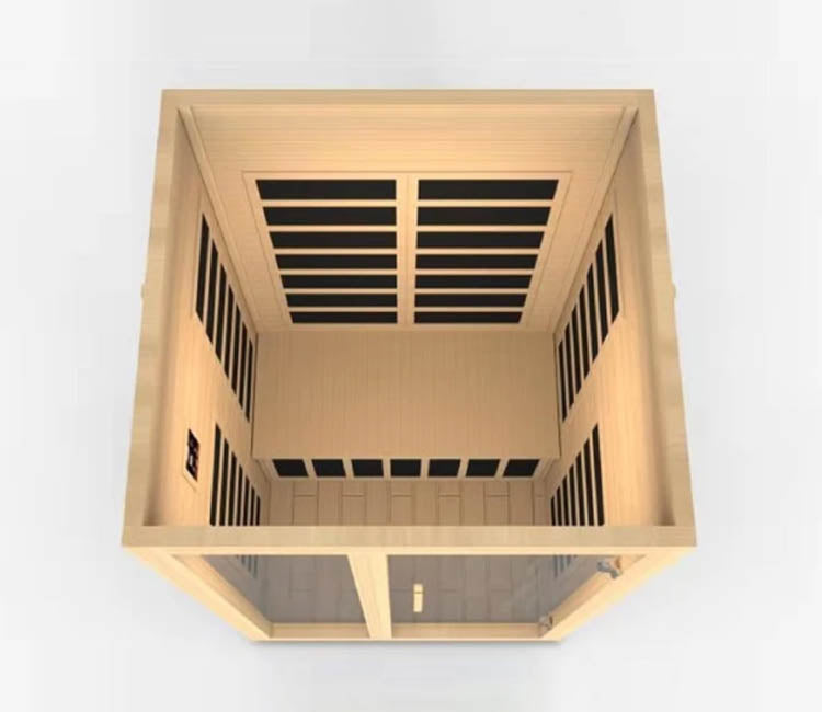 Santiago DYN-6209-02 Infrared Sauna - top down view