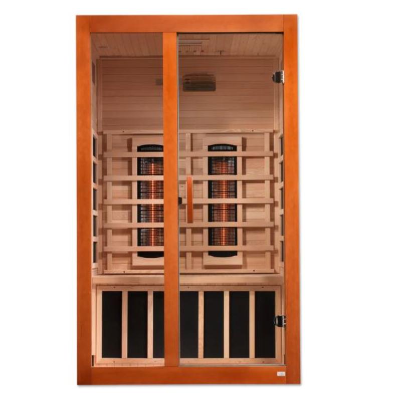 Dynamic Saunas Santiago 2 Person Full Spectrum Infrared Sauna (Model DYN-6209-03)