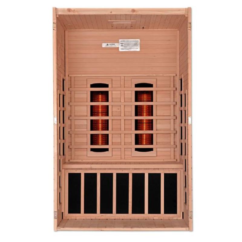 Dynamic Saunas Santiago 2 Person Full Spectrum Infrared Sauna (Model DYN-6209-03)