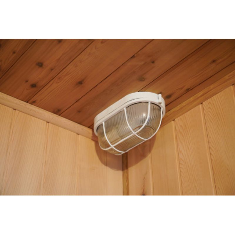 Charleston Indoor Traditional Steam Sauna HL400TN-ceiling light