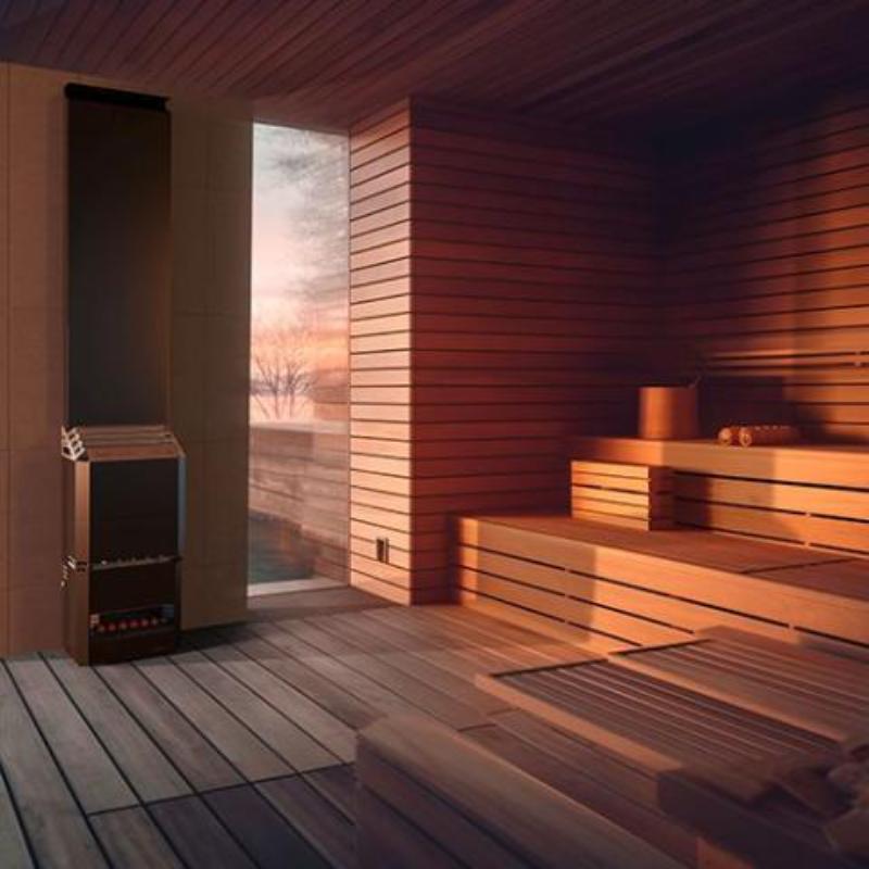 Saunum AIR 7 Sauna Heater with Climate Equalizer