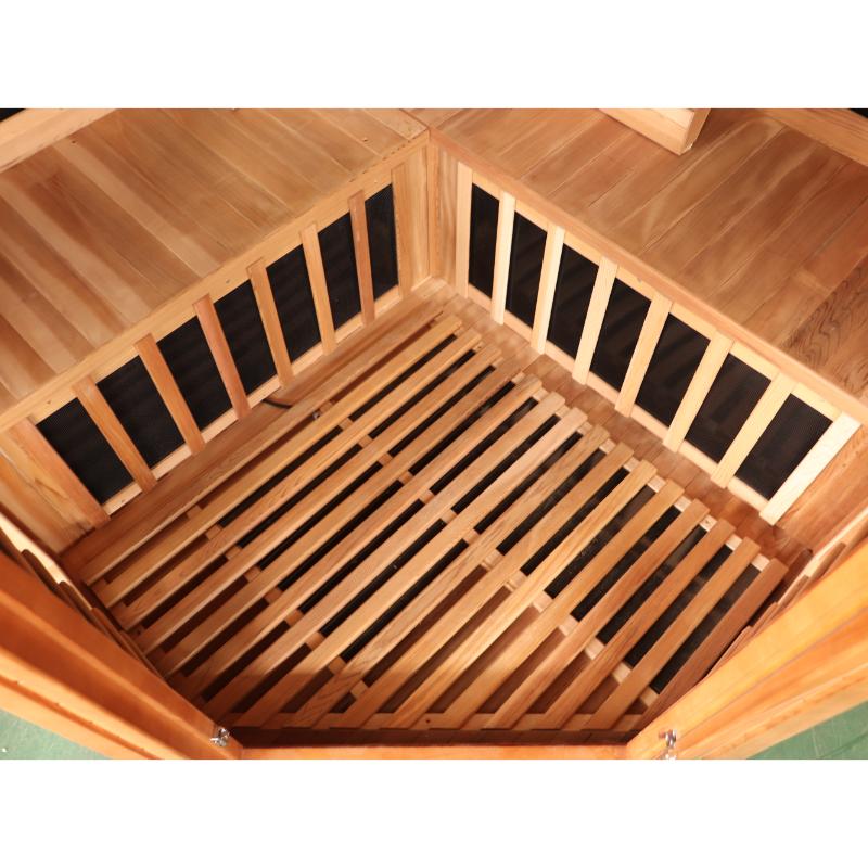 SunRay Bristol Bay HL400KC Home Infrared Sauna - floor