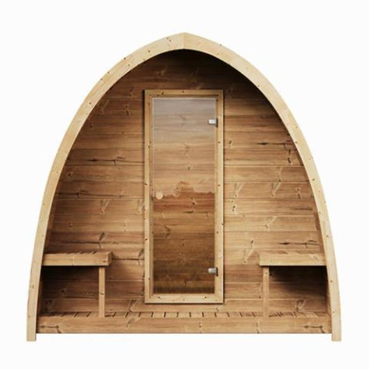 SaunaLife G3 Home Sauna Kit | 4 Person Outdoor Sauna Cabin