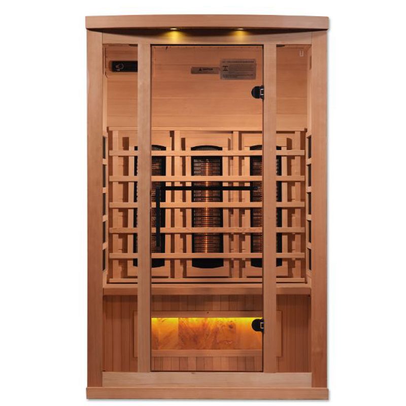 2 Person GDI-8020-02 Full Spectrum with Salt bars - front view