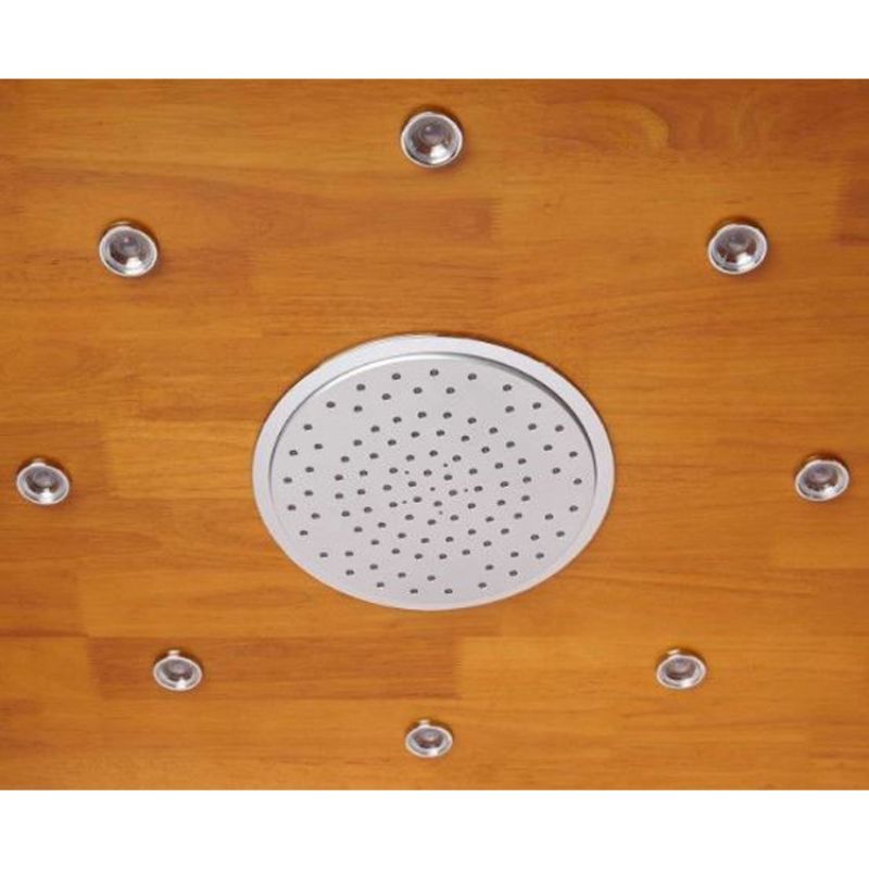 Athena WS-102 - 39 x 39 - 4.5 kW Corner Steam Shower - ceiling shower head