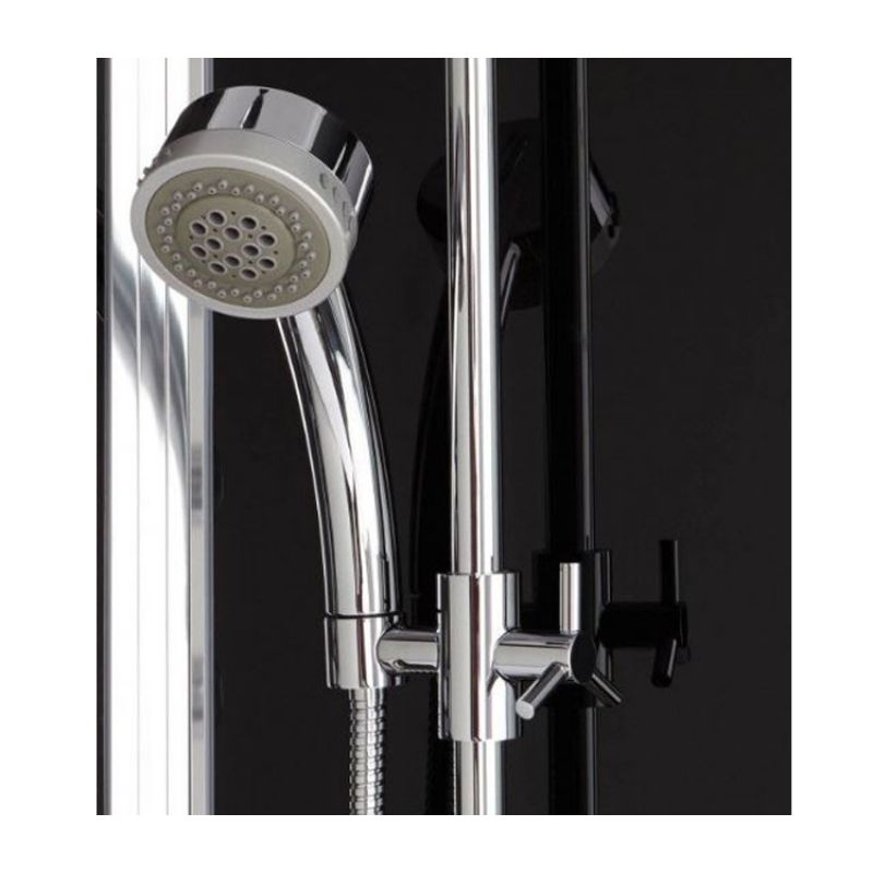 Athena WS-102 - 39 x 39 - 4.5 kW Corner Steam Shower - hand shower