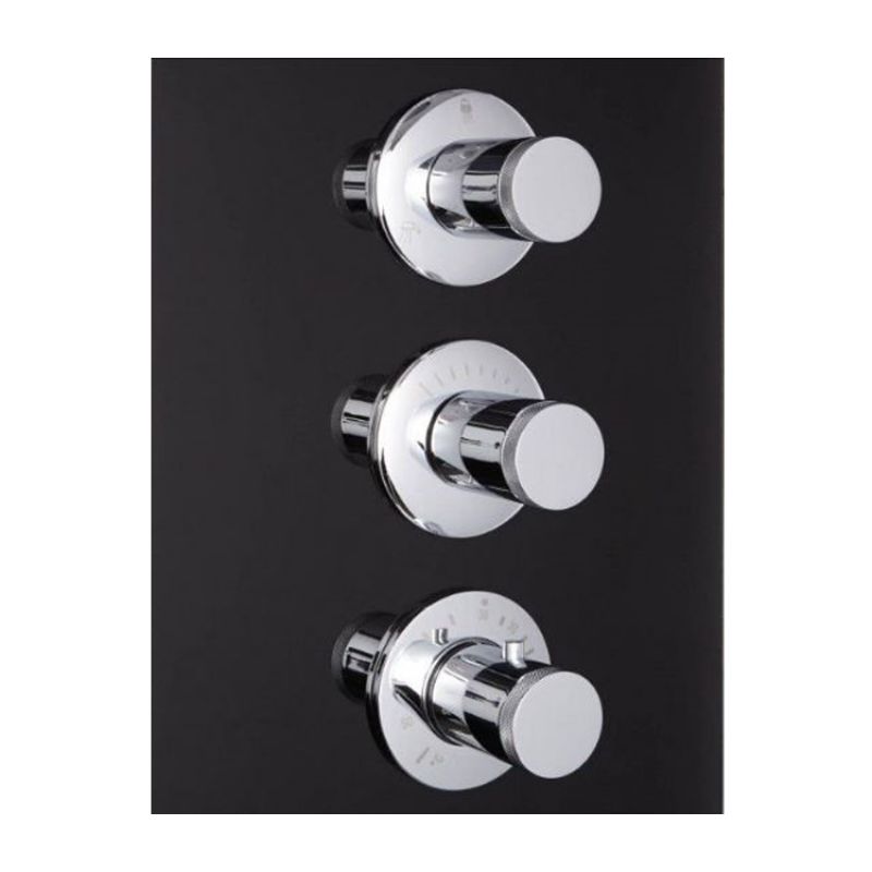 Athena WS-102 - 39 x 39 - 4.5 kW Corner Steam Shower - jets