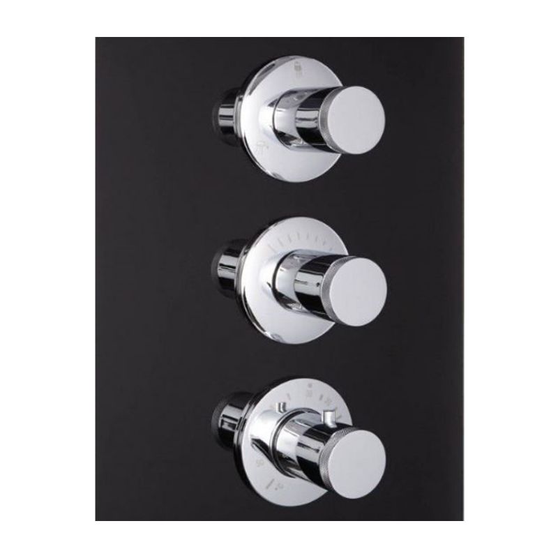 Athena WS-105 - 47 x 47 Corner Steam Shower 4.5 kW -jets