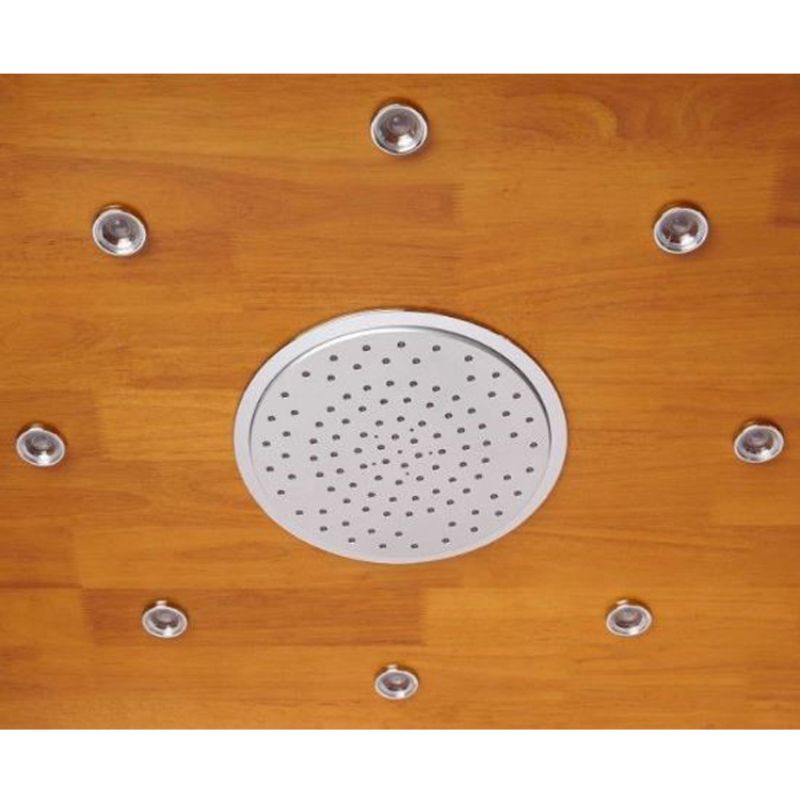 Athena WS-105 - 47 x 47 Corner Steam Shower 4.5 kW - rain shower head