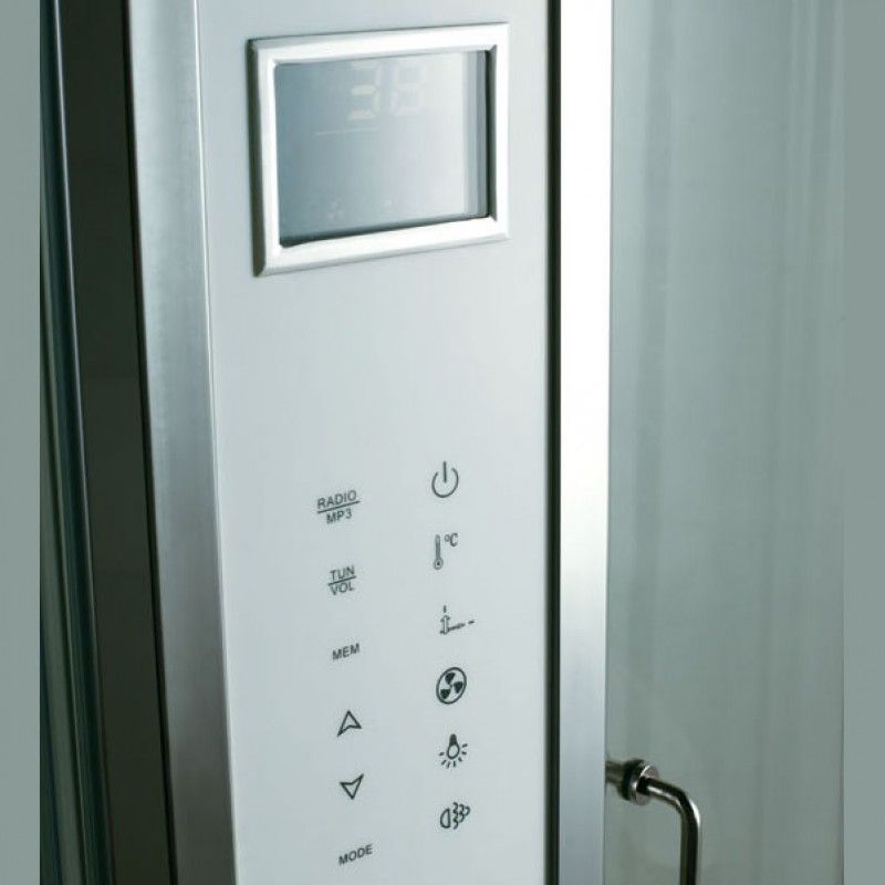 Athena WS-121 Luxury Steam Shower-Control panel