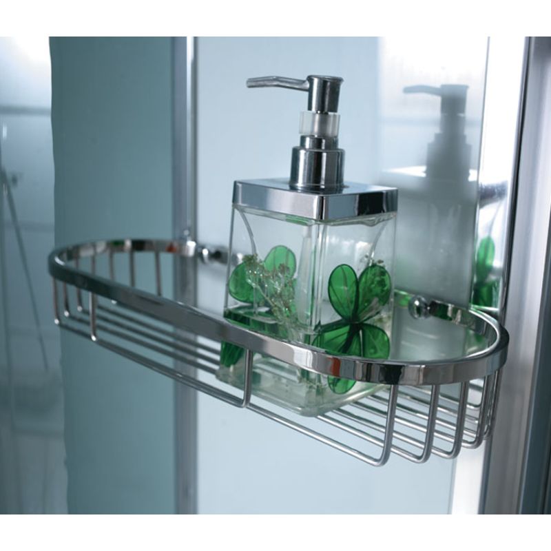 Athena WS-141 - 59 x 36 Double Walk-in Luxury Steam Shower - shelf