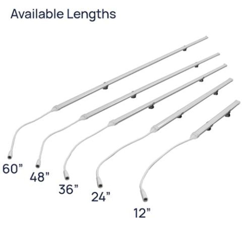 Dimmable Sauna Light bars of varying length