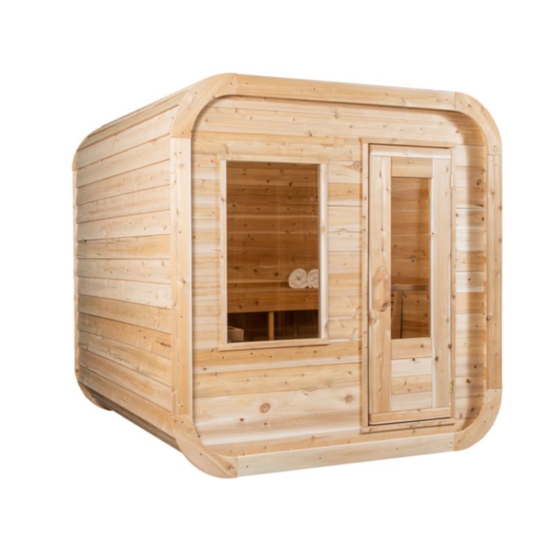 Luna outdoor traditional steam sauna