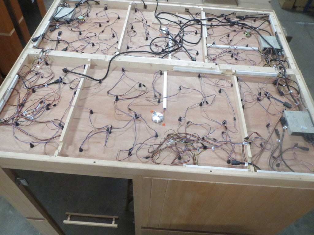 GDI-6880-01 Exercise sauna-Electrical in ceiling