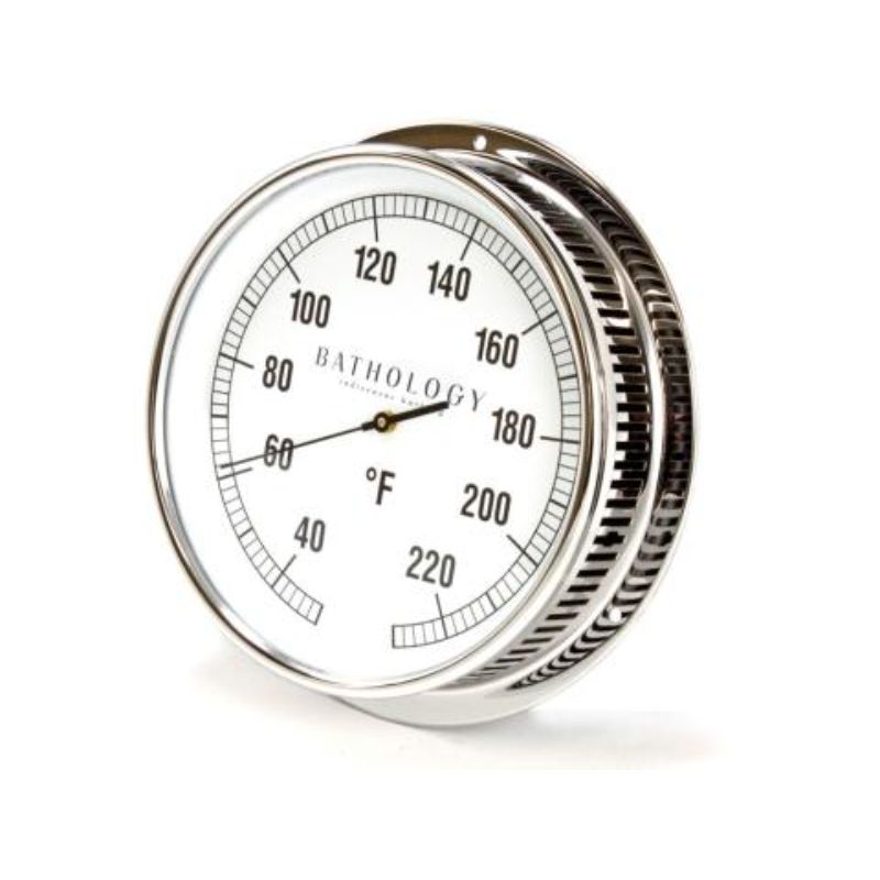 Commercial Sauna Room Thermometer - angled