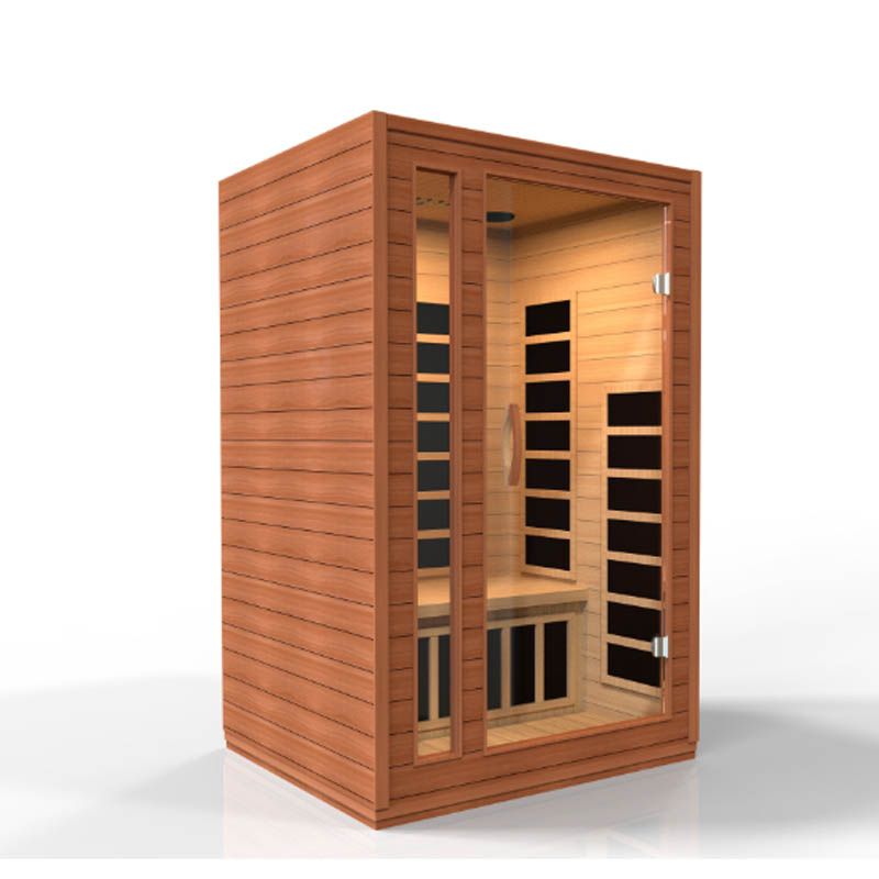 Cordoba Infrared Sauna DYN-6203-01 Dynamic Saunas - angle front view