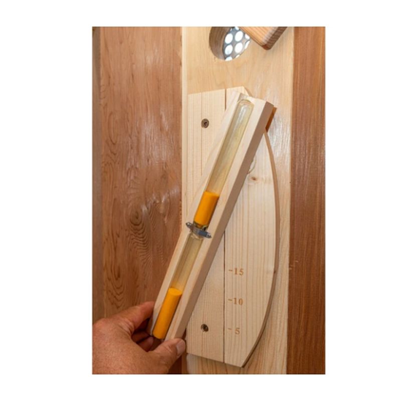 Wall Mount Sand Timer for Dundalk LeisureCraft Steam Saunas