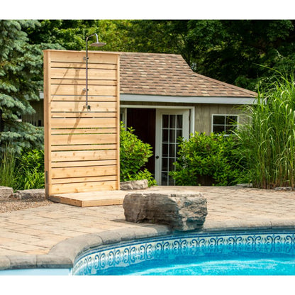 Dundalk Savannah Outdoor Shower CTC205 - by the pool