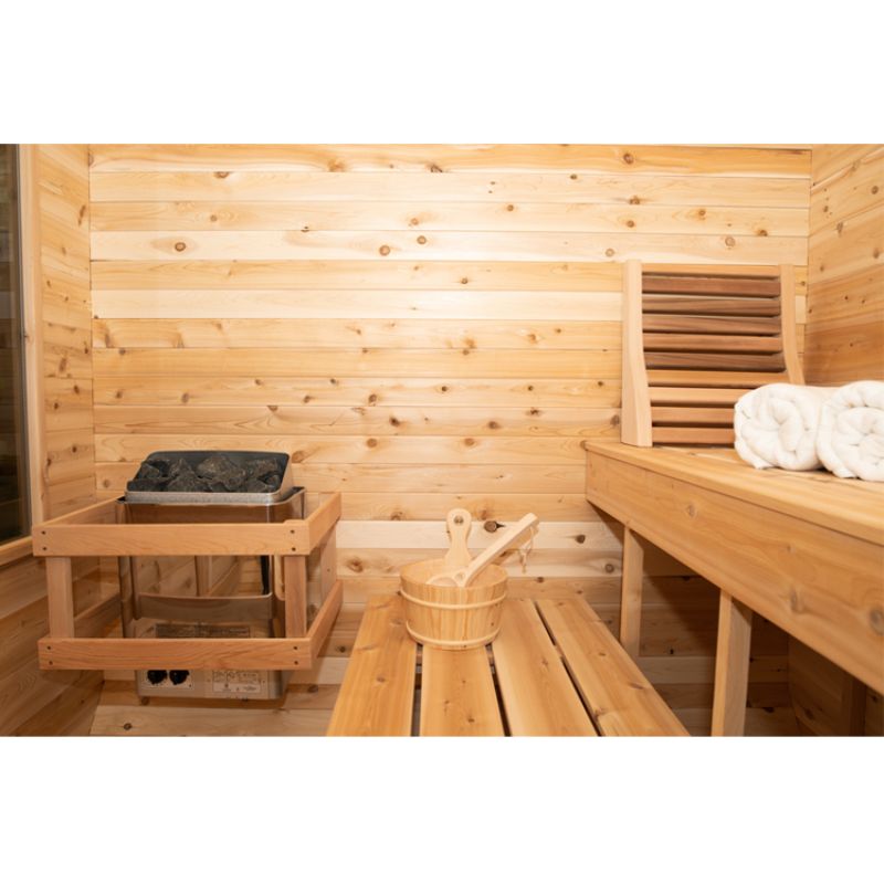 Dundalk LeisureCraft Luna outdoor traditional sauna CTC22LU